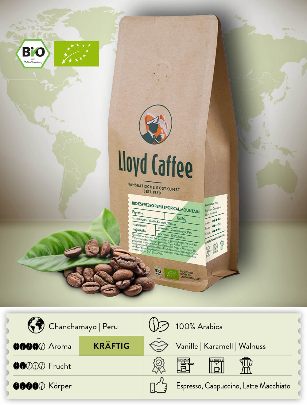 BIO Espresso Peru Tropical Mountain