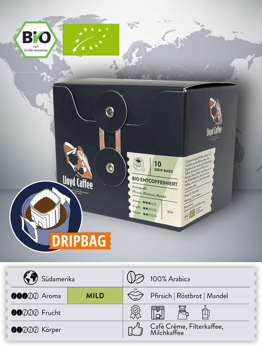 DRIP BAGS | BIO Lloyd entcoffeiniert